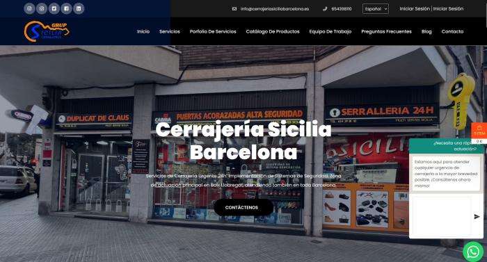Cerrajería Sicilia Barcelona: Soluciones Profesionales de Cerrajería en Baix Llobregat y Barcelona