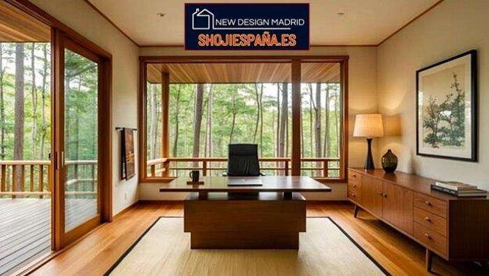Diseño Biofílico y DesDiseño Biofílico y Despachos Zen con Paneles Shoji en Madridpachos Zen con Paneles Shoji en Madrid